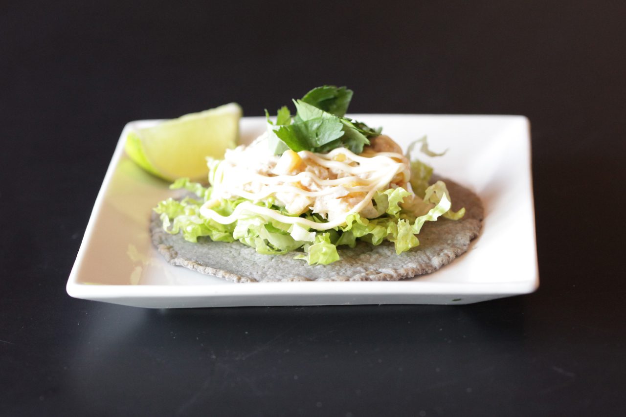 Tuna and Corn Taco