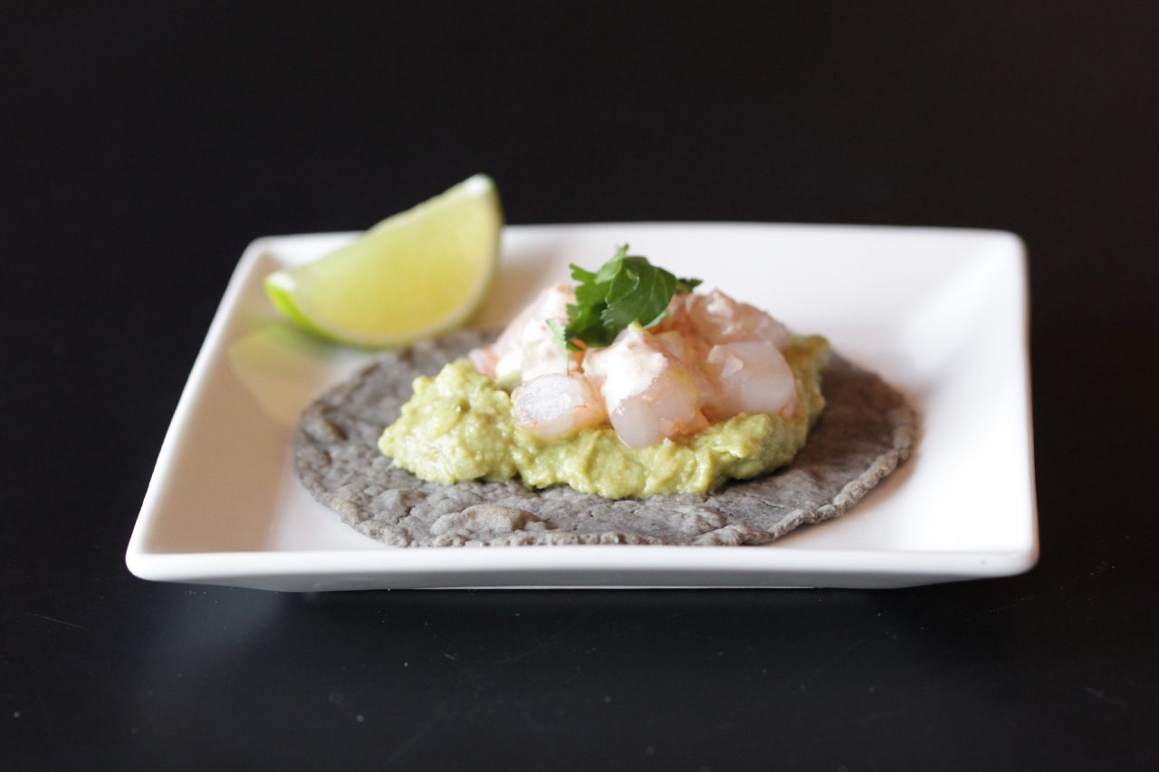 Shrimp and Avocado Taco