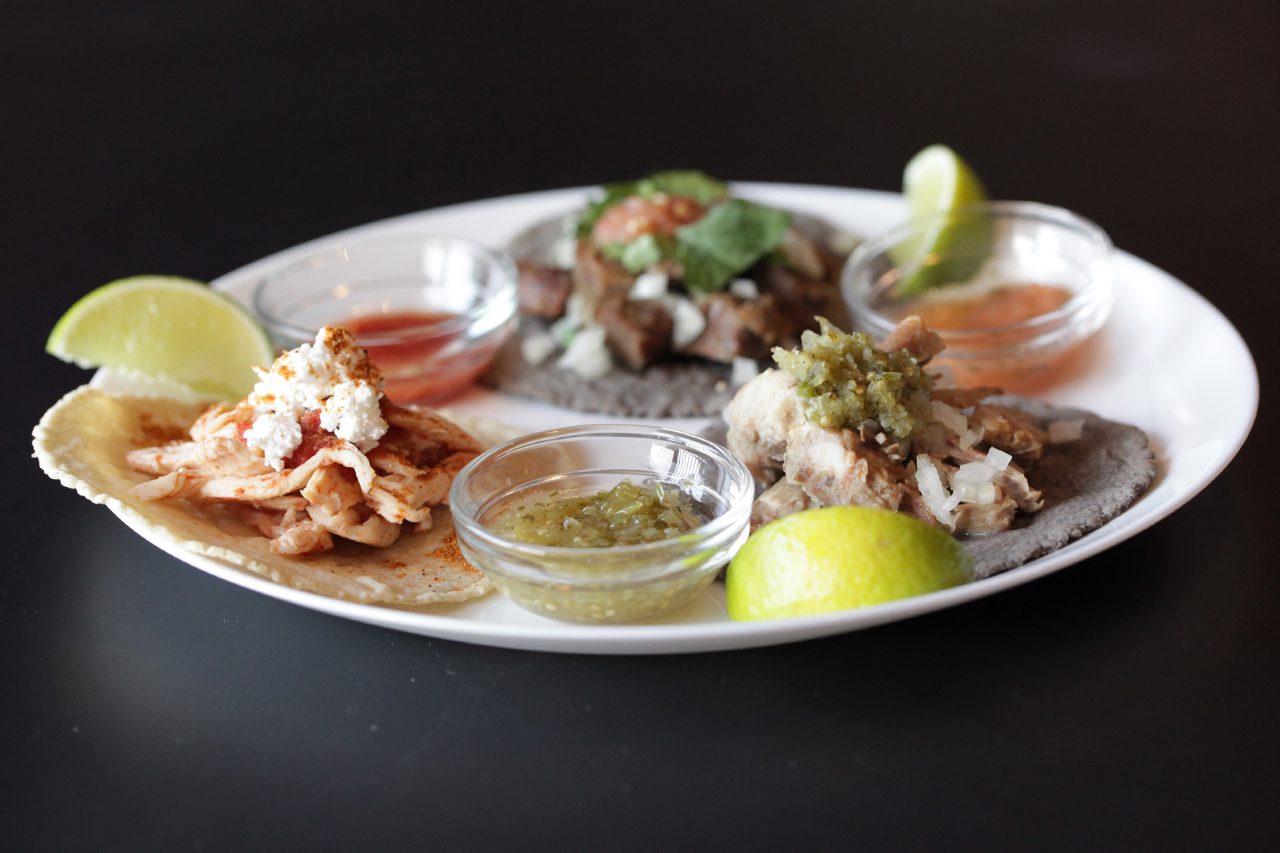 Three-Kind Mexican Tacos