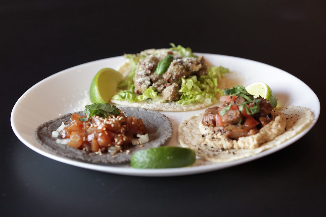 Three-Cut Tuna Tacos